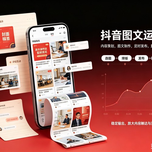长武抖音图文代运营服务
